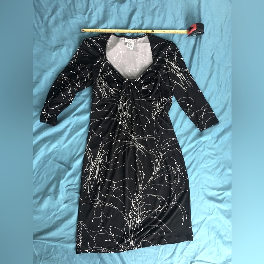 Maggie L black/white dress